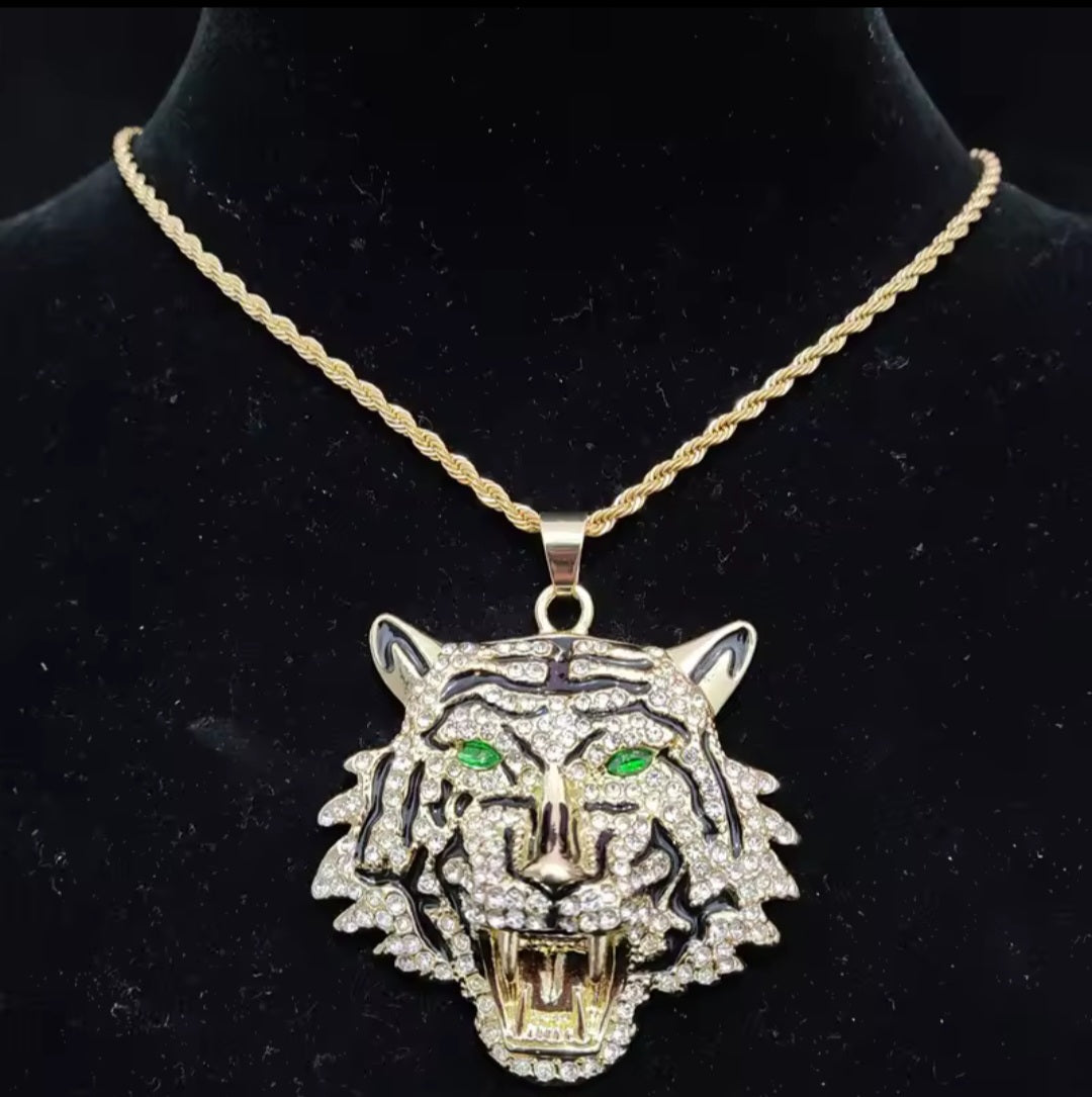 Lion Pendant Gold or Silver